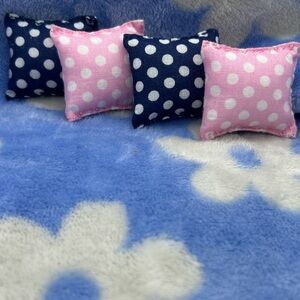Polka Dot Mini Throw Pillows